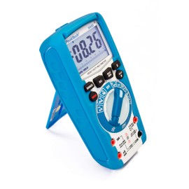 PeakTech 3443 Digital Multimeter with LED Lamp, Waterproof (IP67), 6000 Counts, Extremely Robust Housing, Hand Multimeter, Voltage Meter, Continuity Tester Measure, Measuring Device CAT III 1000 V