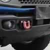 SQQP Bumper Tow Hook Covers Compatible with Ford Bronco 2021-2024+Exterior