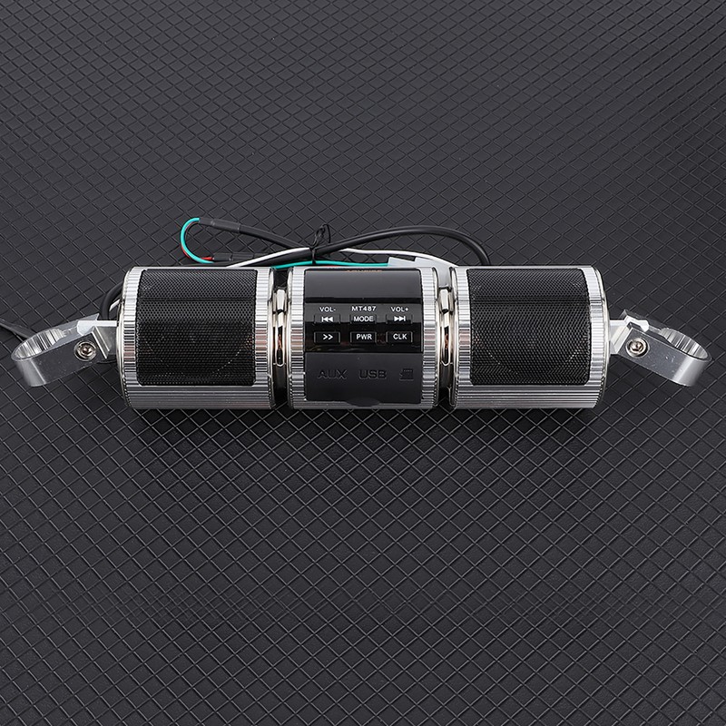 Wireless Motorcycle Stereo Speaker Waterproof MP3 Music Player Audio System
