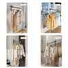 Baitang Foldable Clothes Hanger, Coat Hook, Aluminium Alloy Hook, Wall