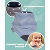 Cheeky Chompers All Needs Bandana Bibs With Oral Sensory Chew