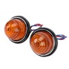 2PCS 72mm Rear Brake Stop Light LPB630 DC12V Tail Lamp