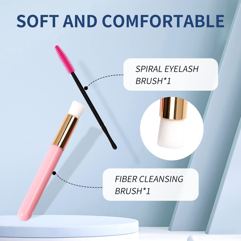 Eyelash Shampoo for Eyelash Extension, Gentle Foam Wash for Removing
