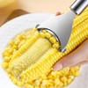 Bntyok 2PCS Corn Planer Cutter Thresher Peeler Corn Thresher Cob