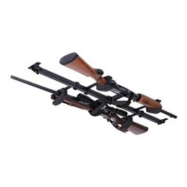 Big Sky SBR-2G -Two Gun Telescoping Rack For Flat Roll Bar UTV's