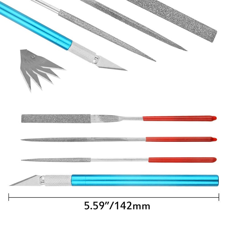 WMYCONGCONG 19 PCS Compatible with Professional Gundam Model Tools Kit