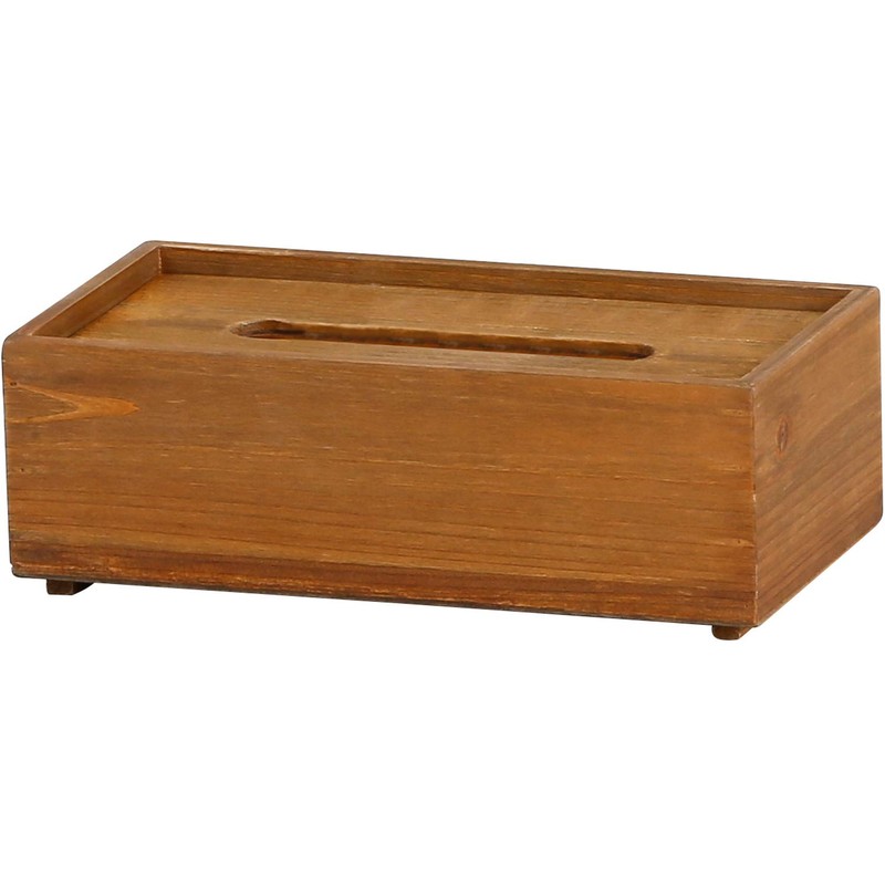 Abite Doo Tissue Box YI-601-BR Brown (W x D x
