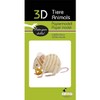 Fridolin 3D Paper Model White Mouse