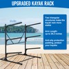 ZSLTLDU Kayak Racks for Outdoor Storage, Kayak Storage Rack, 3