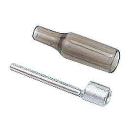 Nitto Kogyo NA8030T Rod Crimping Terminals for Petite Slim Breakers and Plug-in Slim Breakers, Black, 20 Pieces