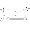 KS Tools 519.0653 CHROMEplus Combination spanner, extra long, 13mm