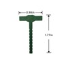 YAFIYGI 20Pcs Boutonniere Pins for Men Green Safety T-Shaped Pin