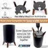 Real Wood Stand Compatible for Sonos Era 100 Speaker,Tripod Desk