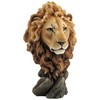 Large Lion Head Bust - King of the Jungle Statue