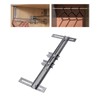 Cabinet Hardware Jig Template Stainless Steel Closet Hanging Rod Locator
