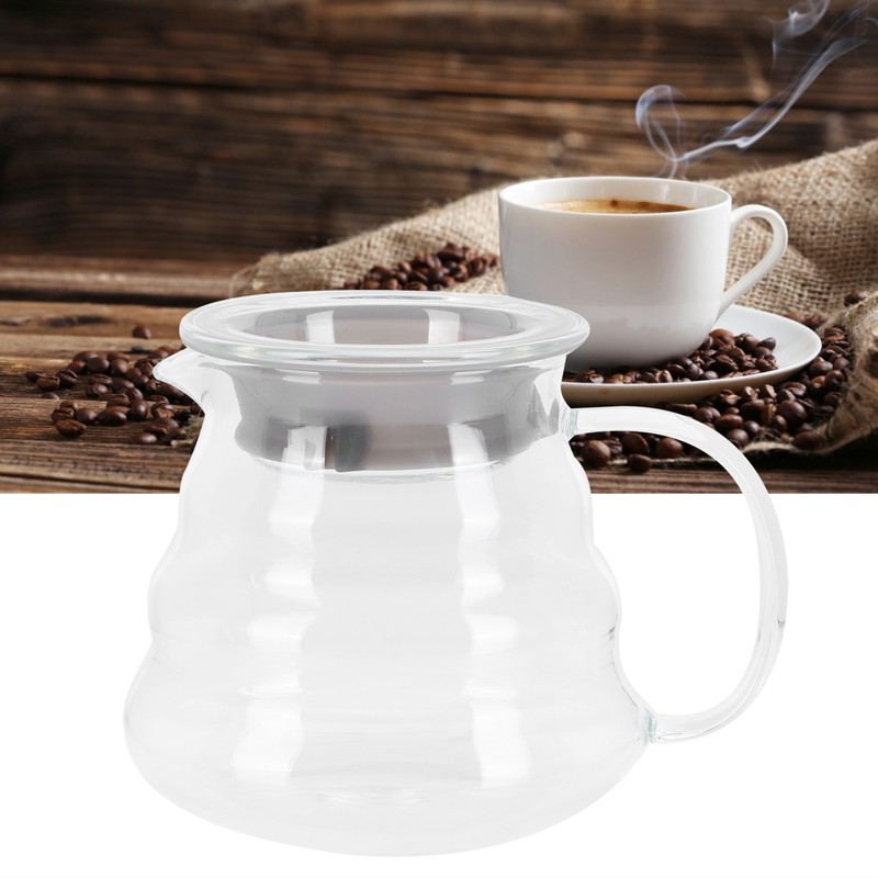 Glass Coffee Server Professional Glass Coffee Carafe Coffee Pot for