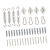 Levemolo Stainless Steel Sunshade Mounting Set for Awnings Heavy Duty