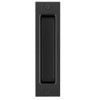 JUBEST 8" Recessed Door Pull Pocket Door Handles, Matte Black