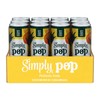 Simply POP Prebiotic Soda Pineapple Mango Cans, 12 fl oz,