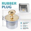 Generic Bathtub Drain Stopper, Rubber Drain Stopper, Bathroom Bathtub Plug,