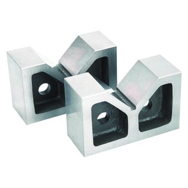 Groz V-Block (Pair) | Cast Iron | 3-inch Length | 90° Vee | #03100