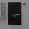 Azeeda 'Camera Drone' Black Cotton Tea Towel/Dish Cloth (TW00051843)