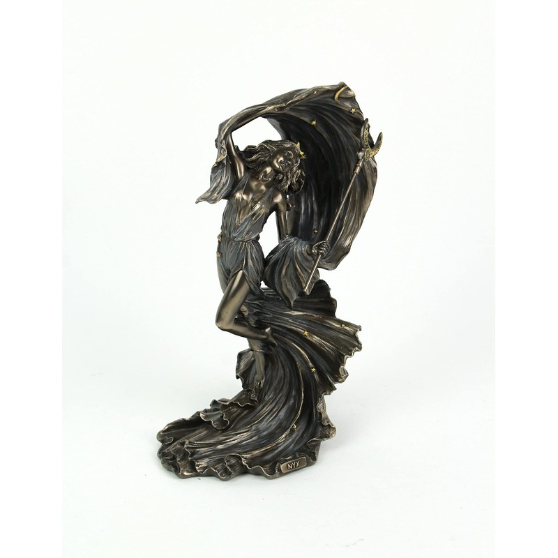 Veronese Design 10 7/8" Tall Nyx Greek Primordial Goddess of