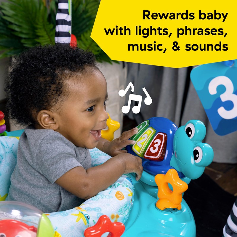 Baby Einstein Ocean Explorers Curiosity Cove 2-in-1 Educational Activity Jumper
