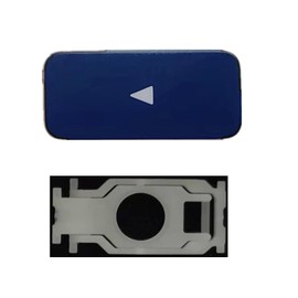 Replacement Left Arrow Keycap Key Scissor Clip Hinge Compatible with MacBook Pro/Air Model A2681 A2941 A2779 A2780 A2991 A2992 A2918 M2 M3 Pro/Max 2022-2023 Replace Left Arrow Keycap(Dark Blue)