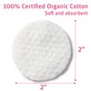 Simply Soft Premium Organic Cotton Rounds, 100 Count (Pack of