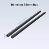 Nitz 니츠 15mm 막대 16인치 M11 암나사가 있는 알루미늄 합금