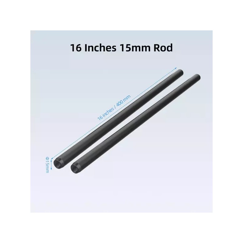 Nitz 니츠 15mm 막대 16인치 M11 암나사가 있는 알루미늄 합금