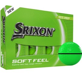 Srixon Soft Feel 14 Brite Green AlignXL Golf Balls - 2025 Model