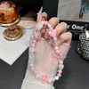 Jmltech Cute Bracelets Bead Bracelets Keychain Pearl Strawberry Bow Cherry