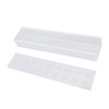 Acrylic Flower Vase Clear Rectangular Centerpiece Box Home Decoration for