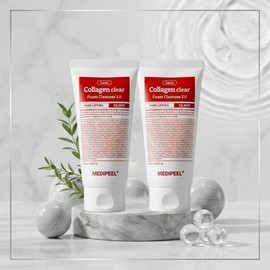Medi-Peel Red Lacto Collagen Clear Foam Cleanser 2.0 120ml 2pcs Deep cleansing of sebum waste / 메디필 레드락토 콜라겐클리어 폼클렌져 2.0 120ml 2개 피지 노폐물 딥클렌징
