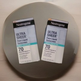 Neutrogena Face Liquid Sunscreen Mineral Sensitive Skin SPF70 2PK!