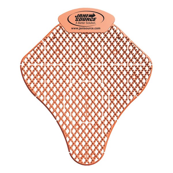 JaniSource Stingray Urinal Screen, 30-Day Odor Control, Tether Tab Design,