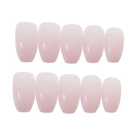 WOONEKY 24pcs Artificial Fingernails Stickers for Women Easy to Apply Full Cover Fake Nails for Unique Nail Art for Weddings Prom and Festivals