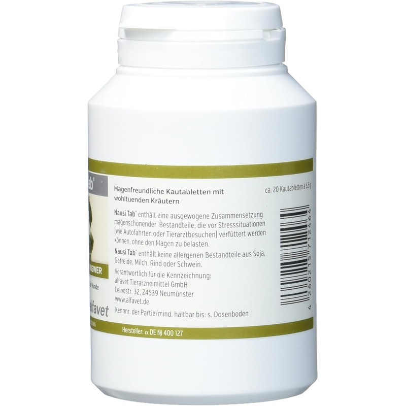 Alfavet Nausi Tabergänzu NGS Food for Dogs 110 g Pack