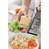 HIC Kitchen Professional Grater Zester, Stainless Steel, Non-Slip Base and