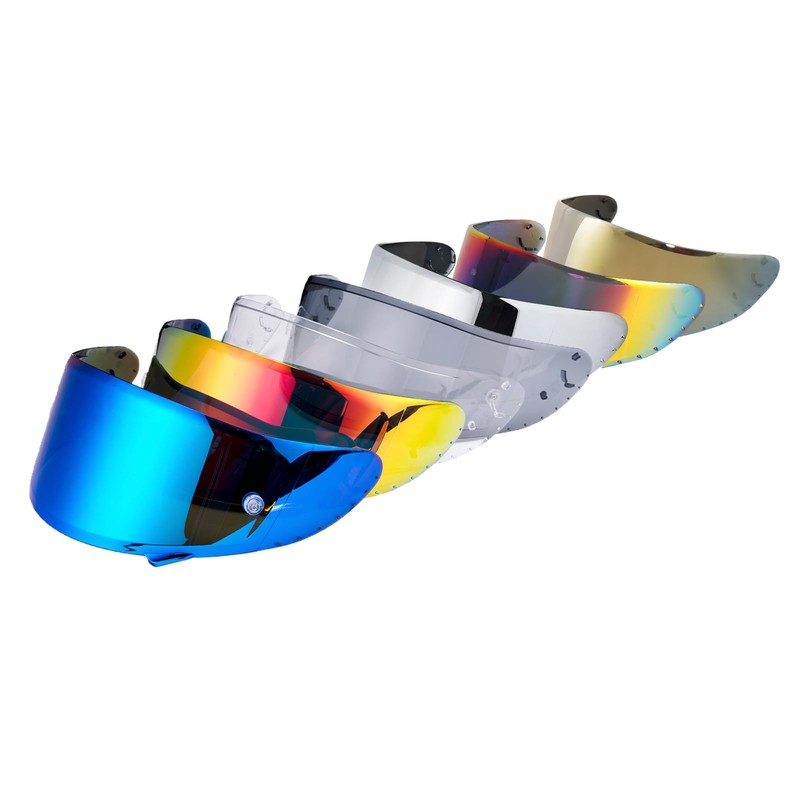 JQF Gear Motorcycle Helmet Visor for X-Fourteen X-Spirit III, RF-1200