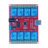 HUABAN 12V 8 Channel USB Relay Module Computer Control Switch