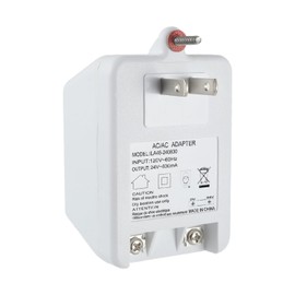 JAMHER 24 Volt Doorbell Transformer 24VAC 830mA Plug in Transformer with PTC Fuse Compatible with Nest Ecobee Sensi and Honeywell Thermostat and All Versions of Ring Doorbell