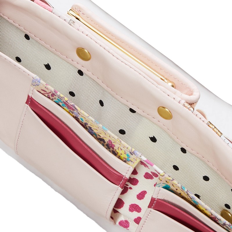 Tsumori Chisato Eponeko Mesh Trifold Wallet Wallet Purse, pink (04)