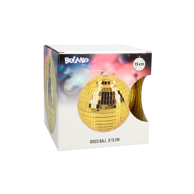 Boland - Shiny Disco Ball Diameter Approx. 15 cm Disco