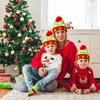 MGparty Christmas Hats Socks Winter LED Costume Light Up Beanie