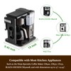 Transparent Acrylic Appliance Slider – 13” x 9.45” Coffee Maker