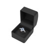 Trilani Women's Entourage Ring Sterling Silver Cubic Zirconia Blue White