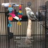Bird Toy Set Colorful Boredom Relief Chewing Climbing Parrot Swing